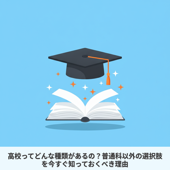 高校ってどんな種類があるの？普通科以外の選択肢を今すぐ知っておくべき理由