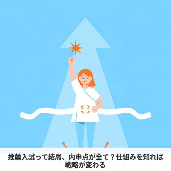 推薦入試って結局、内申点が全て？仕組みを知れば戦略が変わる