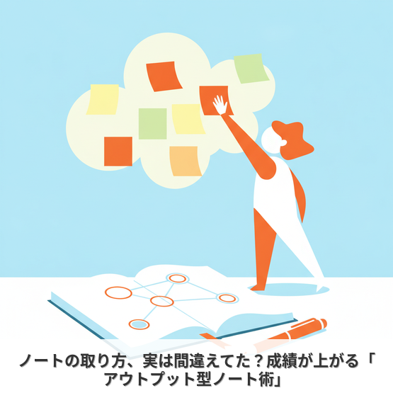 ノートの取り方、実は間違えてた？成績が上がる「アウトプット型ノート術」