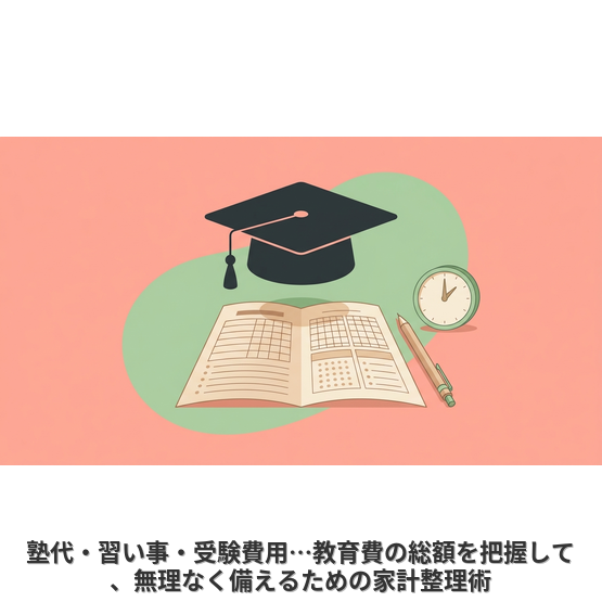 塾代・習い事・受験費用…教育費の総額を把握して、無理なく備えるための家計整理術
