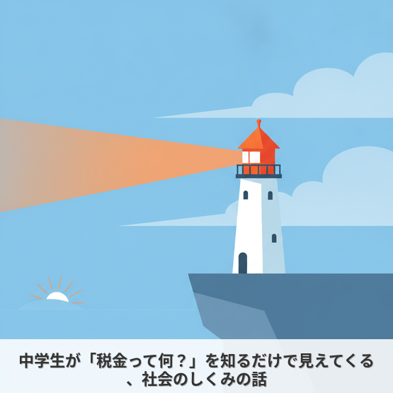 中学生が「税金って何？」を知るだけで見えてくる、社会のしくみの話