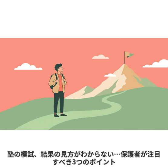 塾の模試、結果の見方がわからない…保護者が注目すべき3つのポイント