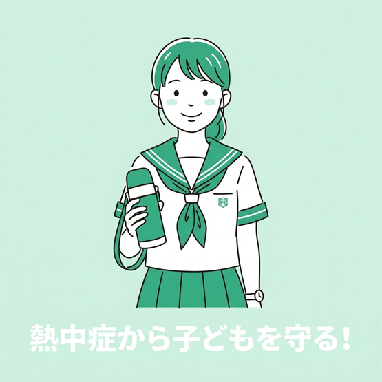 熱中症から子どもを守る！親が知っておくべき予防と応急処置