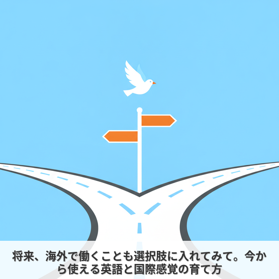 将来、海外で働くことも選択肢に入れてみて。今から使える英語と国際感覚の育て方